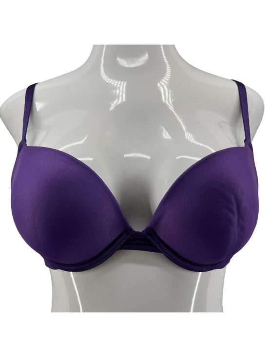 Maidenform Other - Maidenform 34D Underwire Contour Bra T-Shirt Purple Soft Cup EUC RN 27701